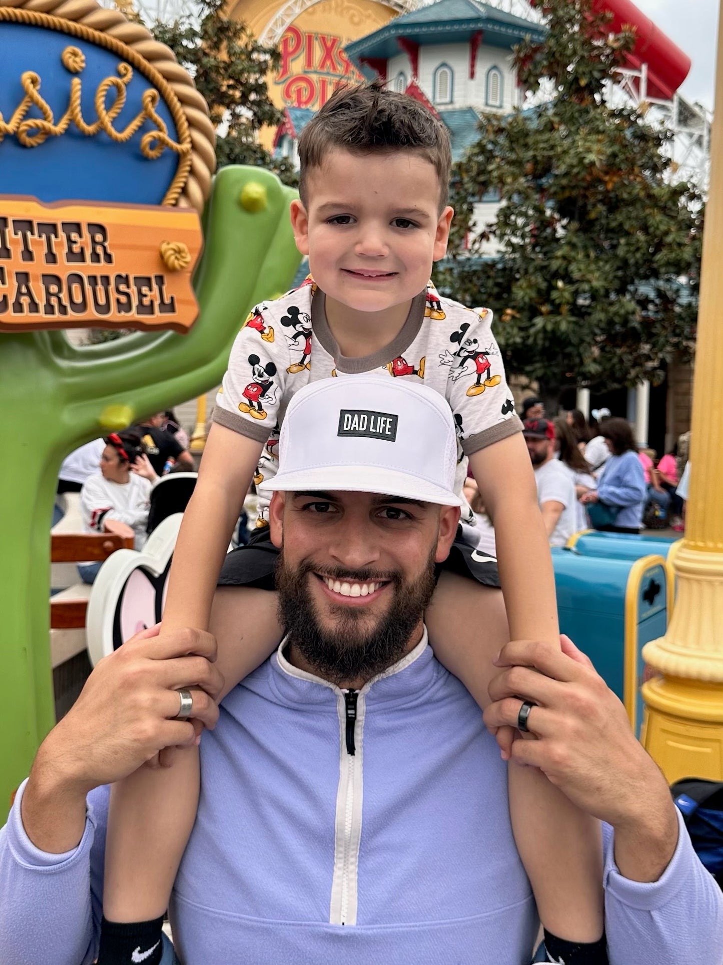 Dad Life White/Black