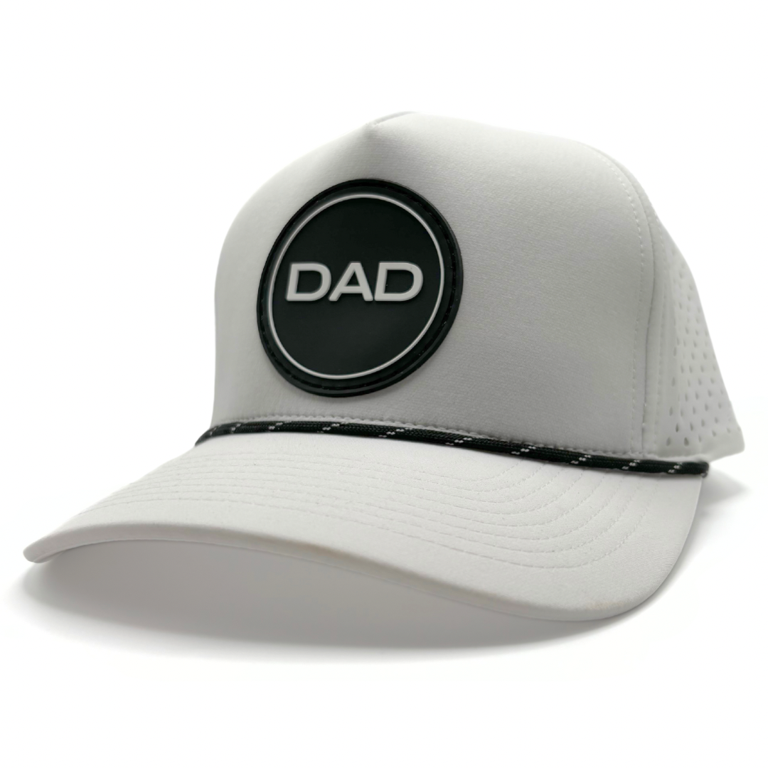 Classic Dad Wht/Blk Trucker