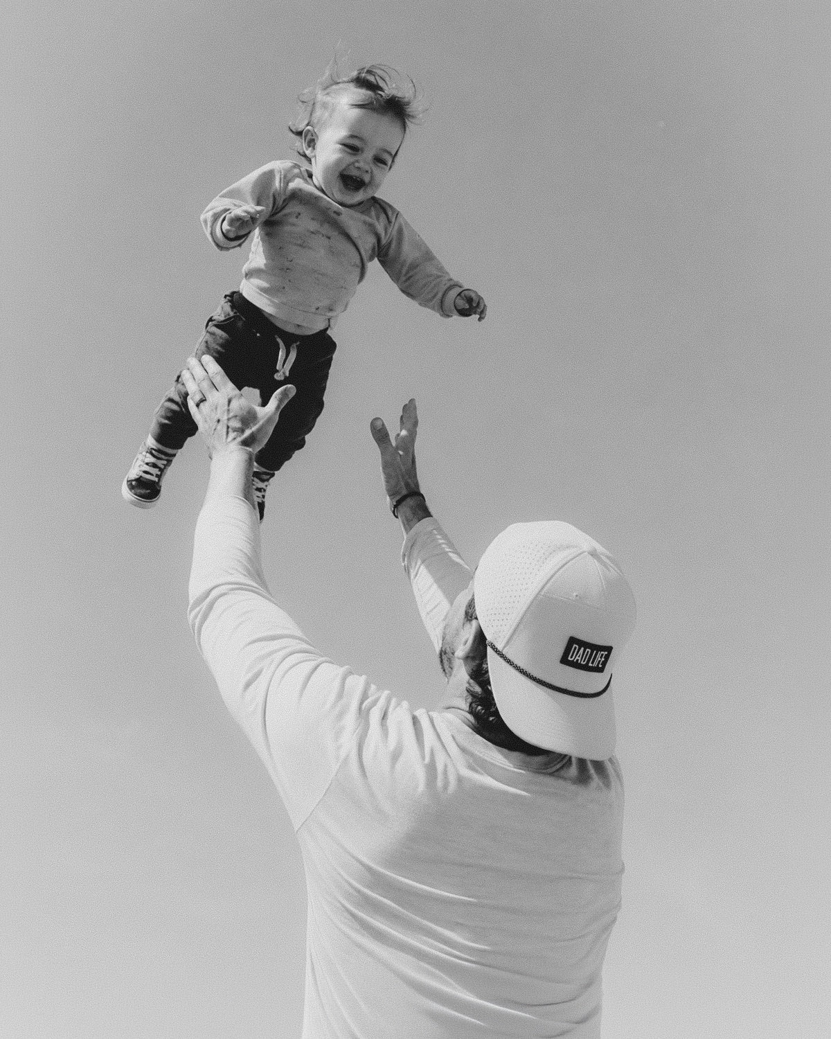 Dad Life White/Black