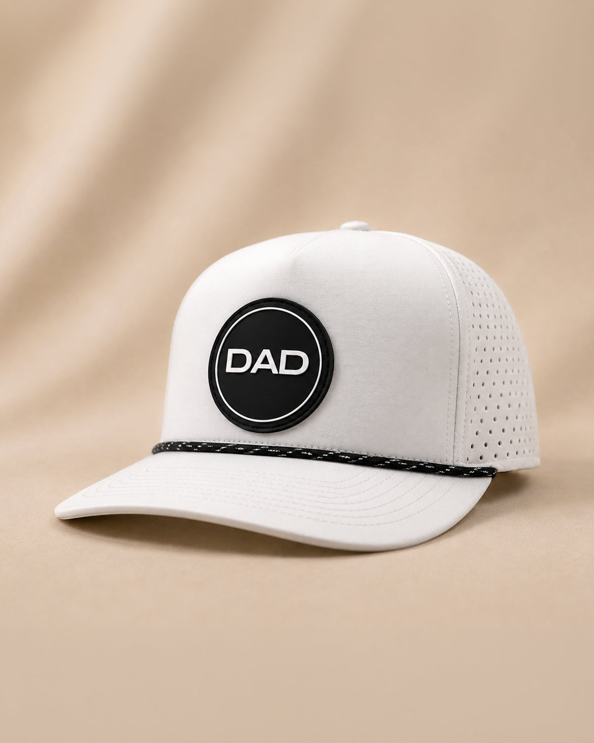 Classic Dad Wht/Blk Trucker